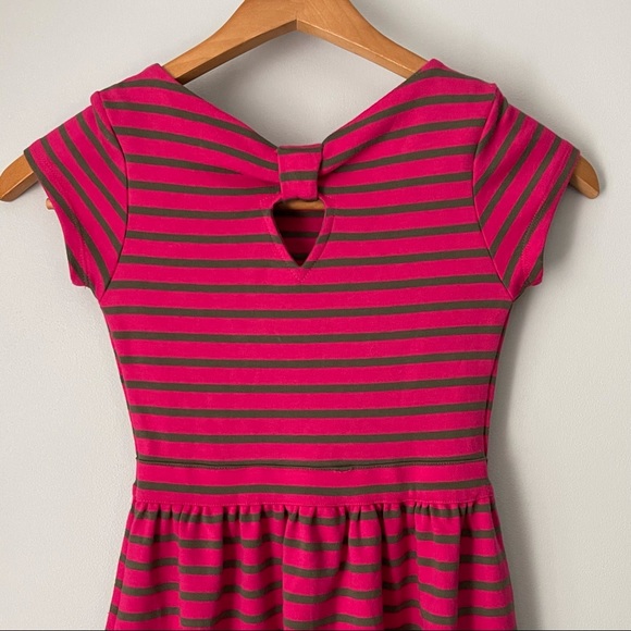 Girls DKNY Striped Dress Size M - Picture 6 of 7